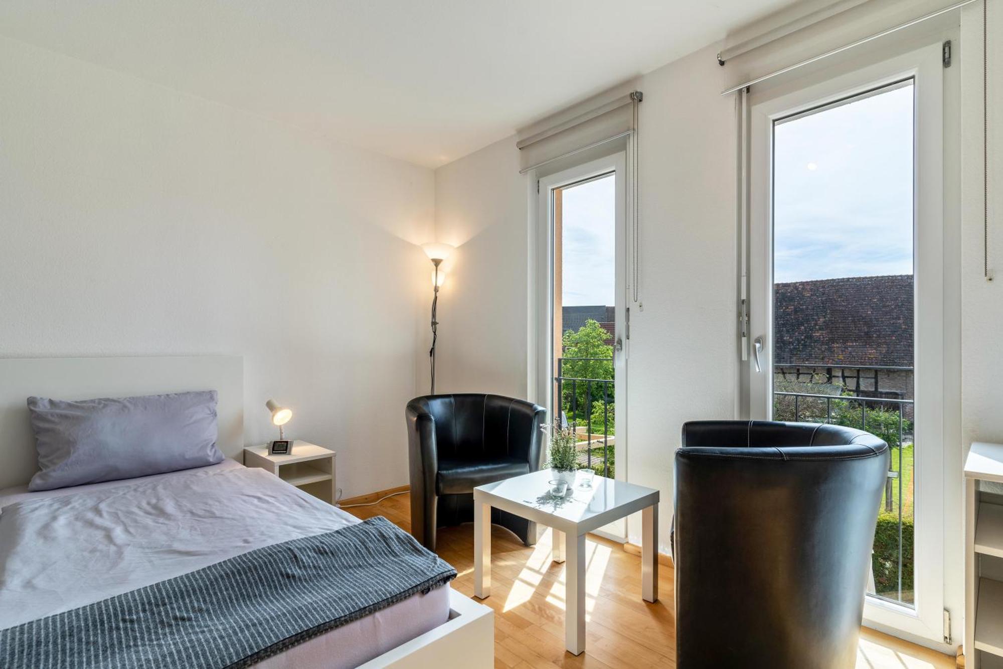 Ferienwohnung Lehen - Herr 2 フライブルク エクステリア 写真